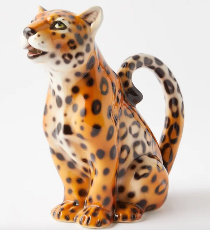 Ceramic Leopard Jug