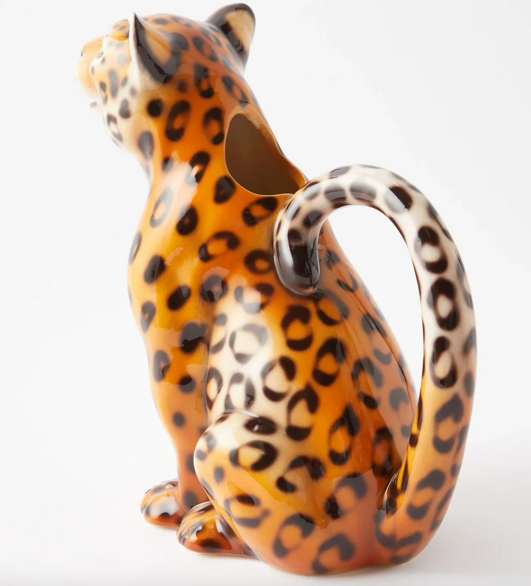 Ceramic Leopard Jug