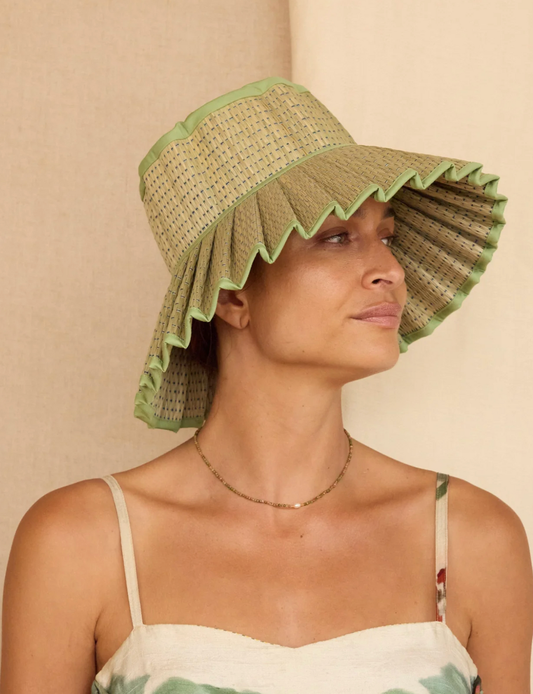 Grassland | Island Capri Hat-Maxi