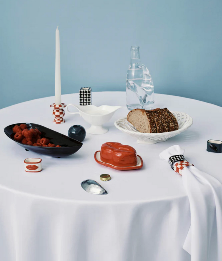 Napkin ring ass/set of 4 -Les Objets Mouleversants