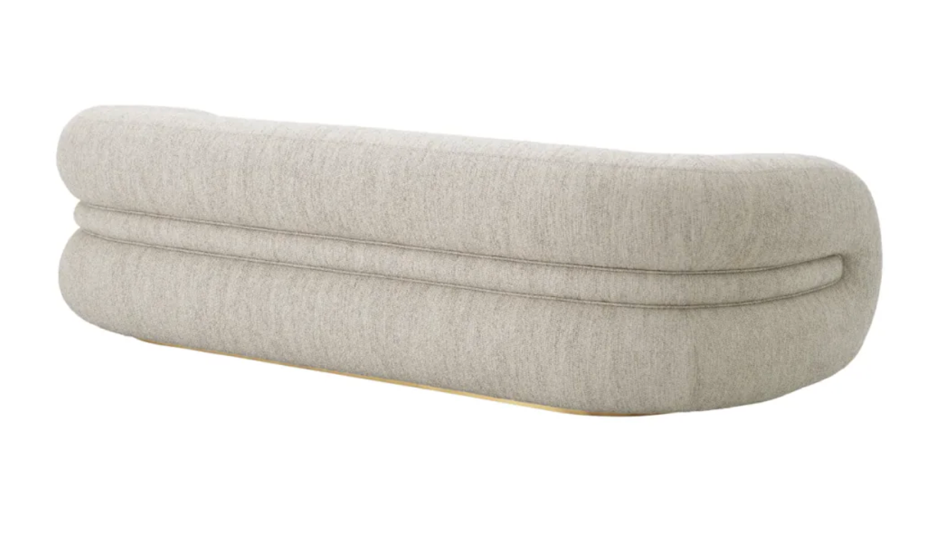 Light Gray Modern Sofa Cosenza