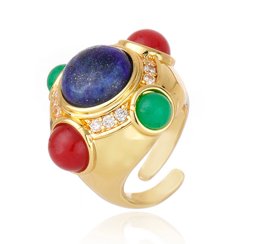 Di Cavalcanti Ring -Blue Red Green