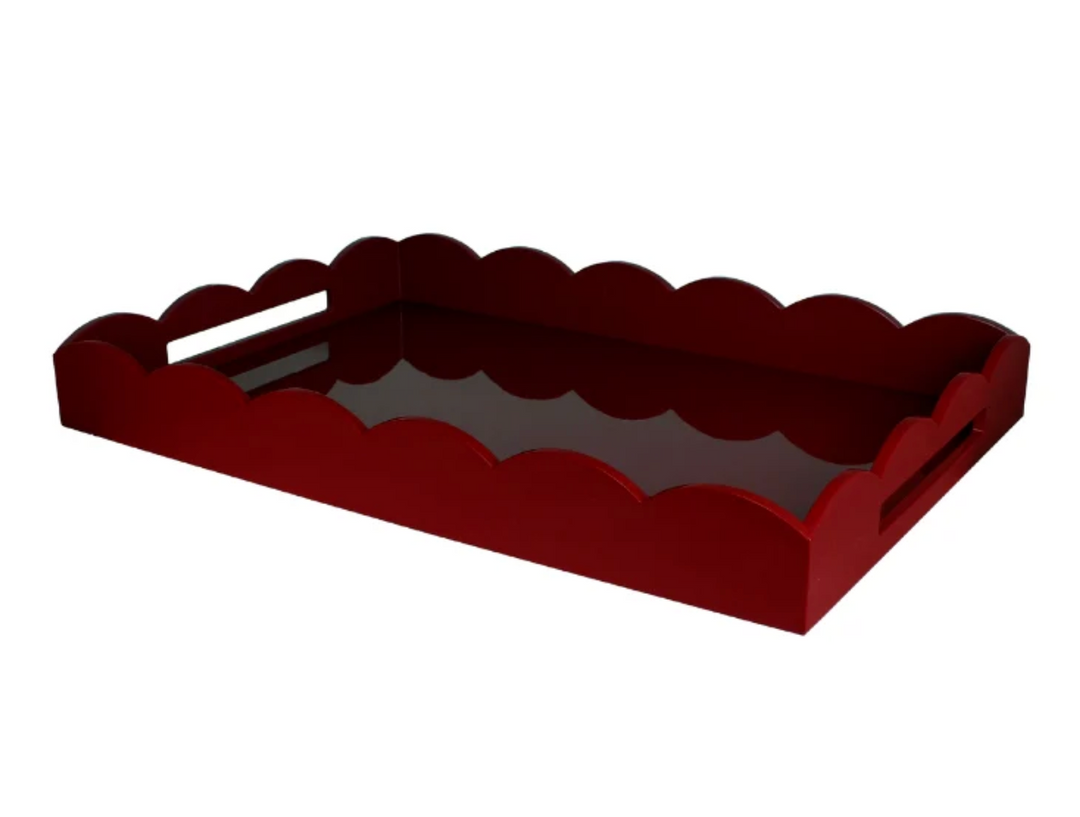 Lacquered Scallop Trays-Large