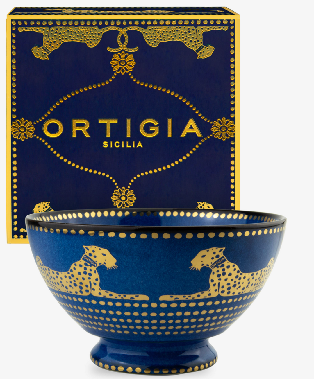Large Spotty Bowl -Blue