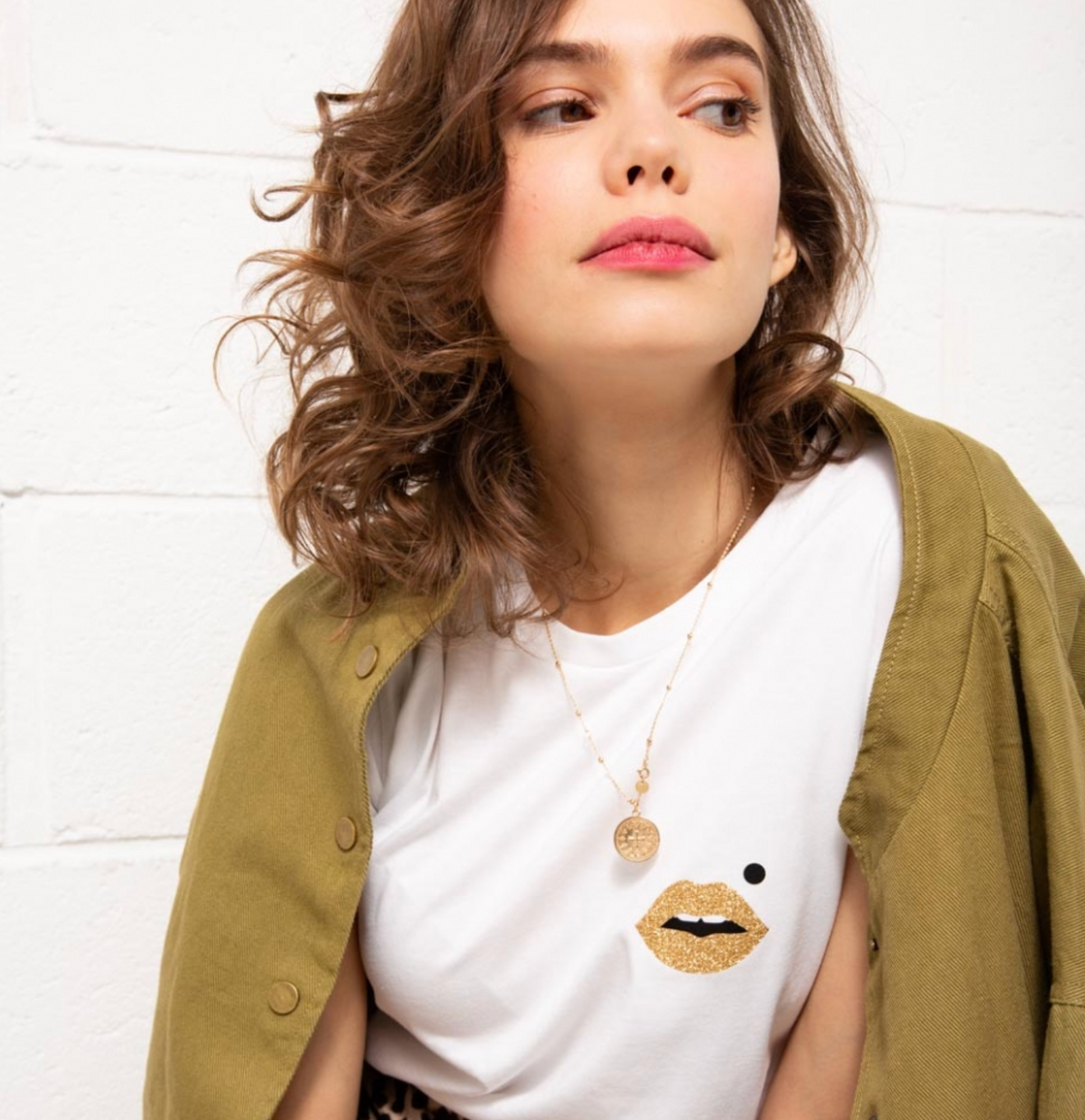 T-shirt Cindy Gold