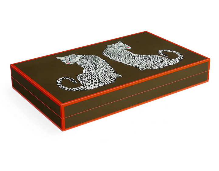 Leopard Backgammon Set