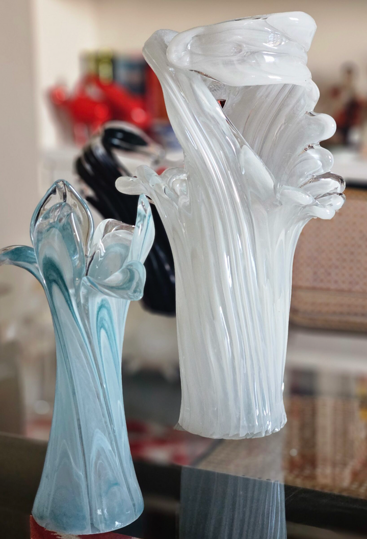The Glass Collection – Vase-White