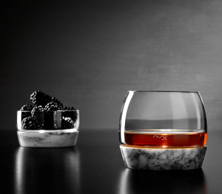 Chill Whisky Tumbler With Marble Base