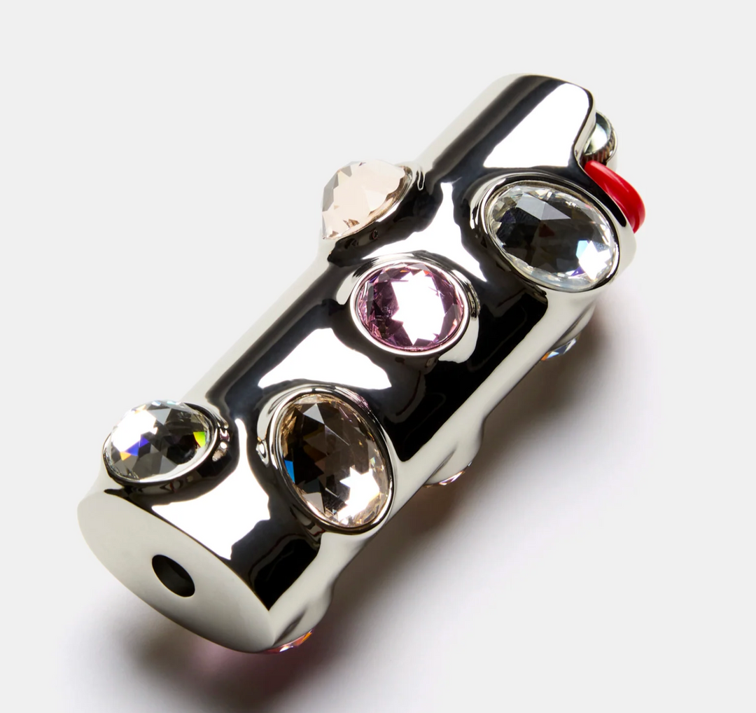 Gemstoned Lighter Case-Lavender