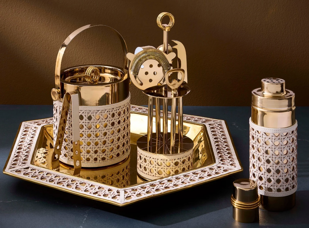 Basketweave Ice Bucket