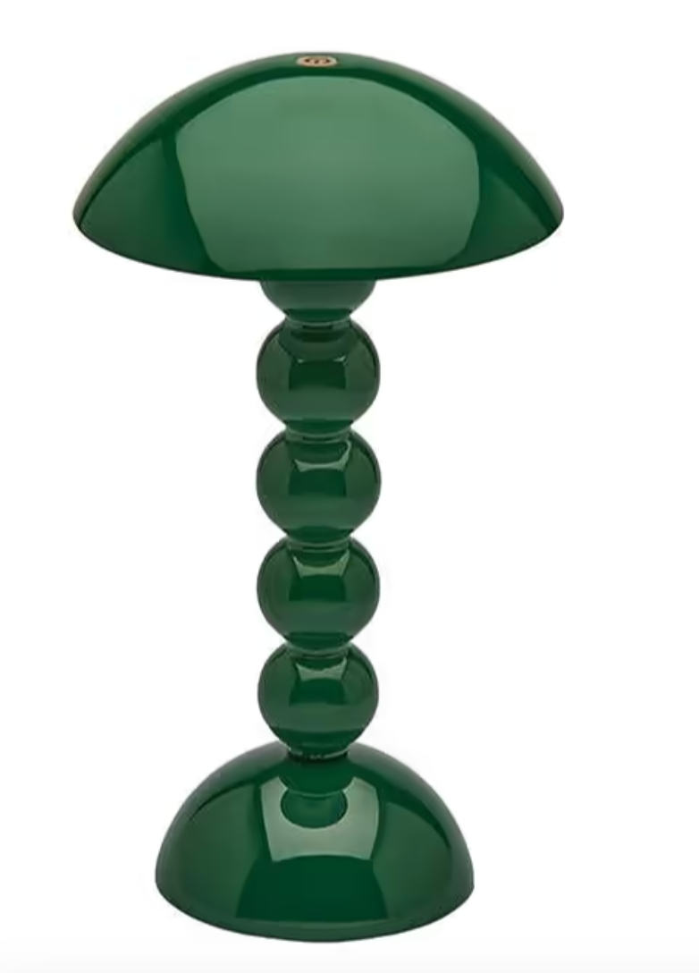 Lacquer Rechargeable Bobbin LED Lamp