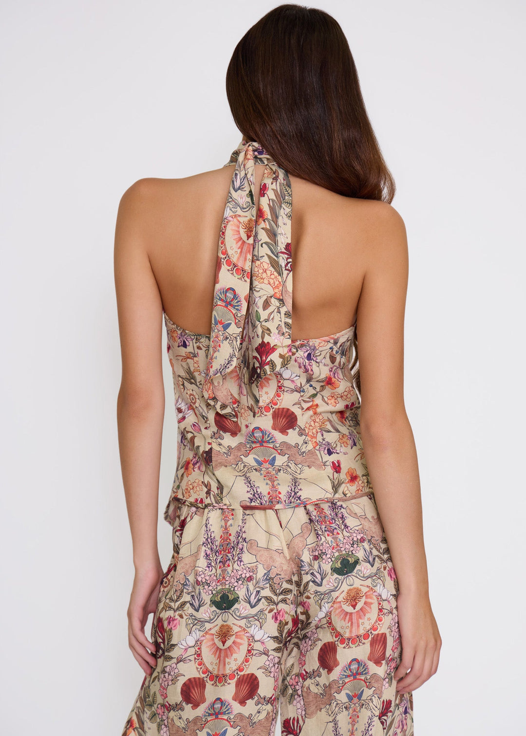 Prince Eden Cross Halter Top