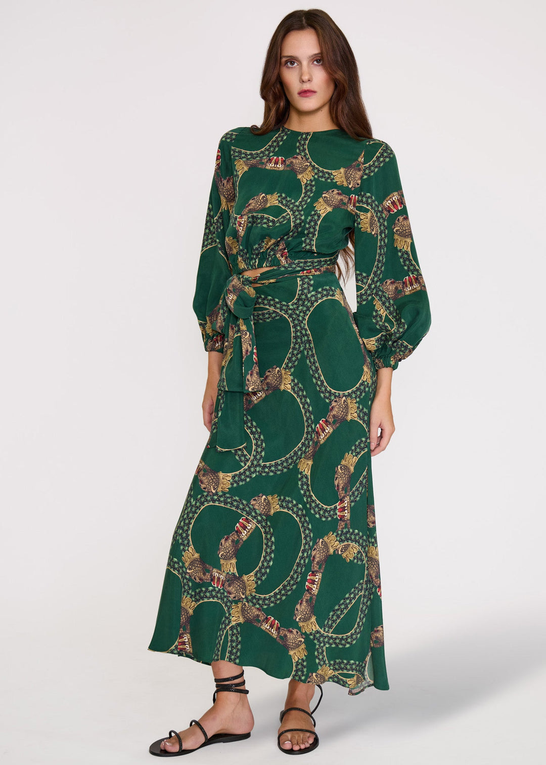 Lenny Eden Maia Wrap Top