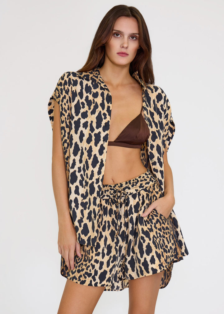 Leo Eden Sleeveless Nat Shirt