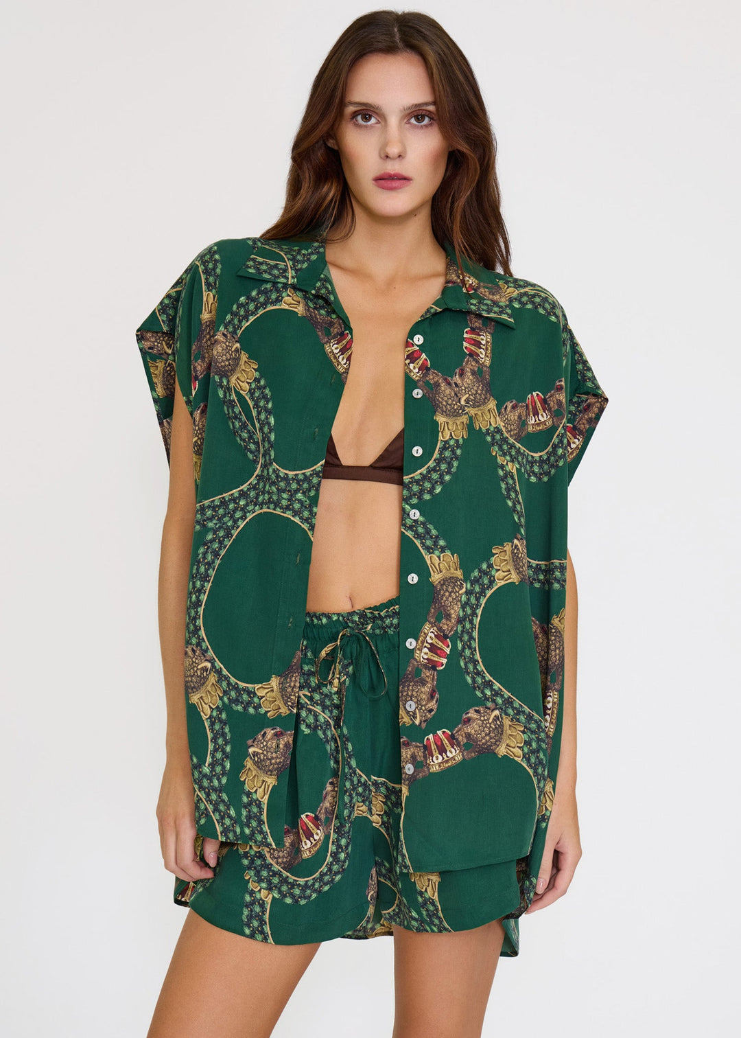 Lenny Eden Sleeveless Nat Shirt