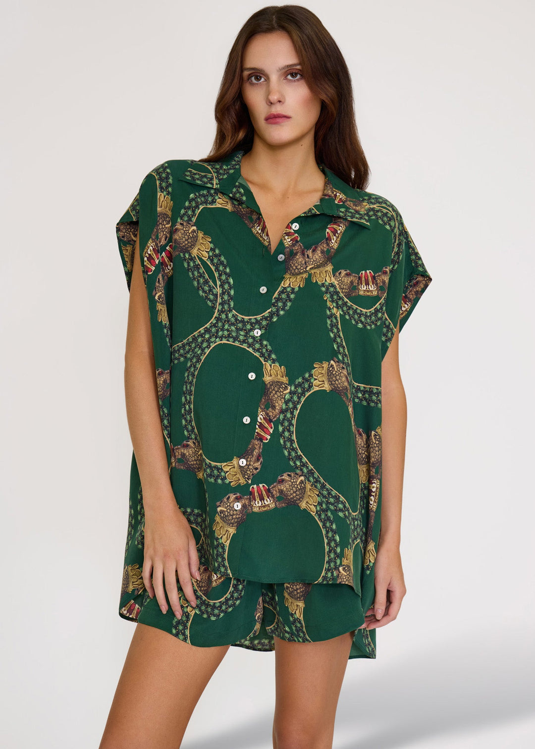 Lenny Eden Sleeveless Nat Shirt