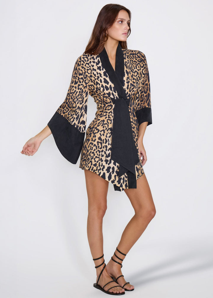 Leo Amara Mini Kimono Robe